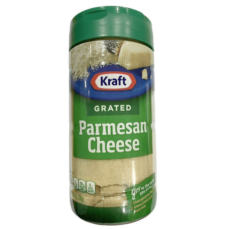 คราฟท์พาเมซานชีส 226กรัม Kraft Grated Parmesan Cheese 226g.