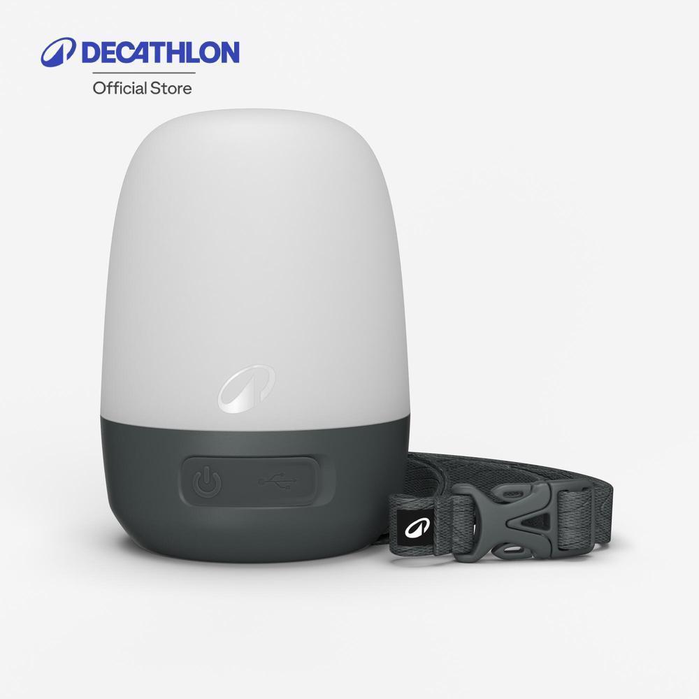 Decathlon Usb Rechargeable Camping Lamp โคมไฟ ชาร์จได้ พอร์ต Usb กำลังไฟ 120 ลูเมน สำหรับตั้งแคมป์ รุ่น Bl 120