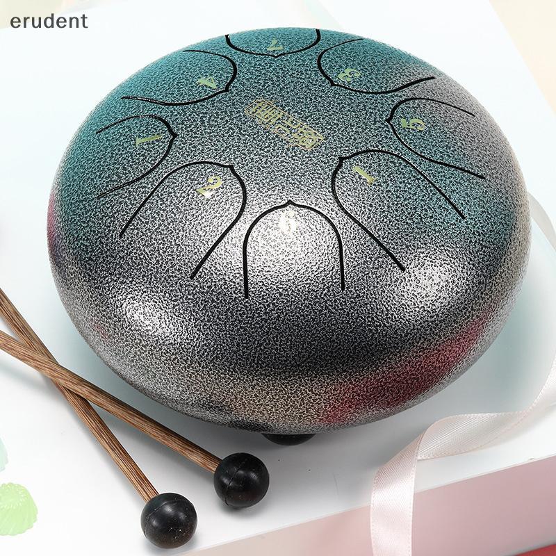 Erudent Rain Drum Rain Drum สําหรับนอกเมื่อฝนตกกลองฝนสําหรับนอกสวน Chakra Drum For Rain Outdoor 8 No