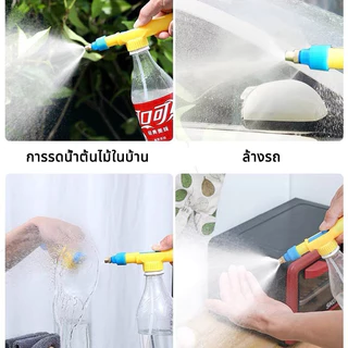 หัวกระบอกฉีดน้ำแรงดัน หัวฉีดแรงดัน หัวฉีดพ่นยา หัวทำมาจากทองเหลือง สามารถปรับระดับได้ตามการใช้งาน อุปกรณ์ทำสวน