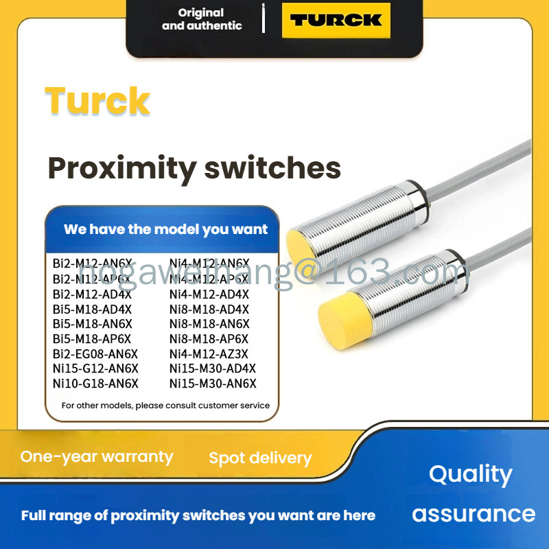 Turck Proximity switch Ni4-M12-AP6X Bi5-M18-AN6X-H1141 Ni8-M18-AD4X (ใหม่และต้นฉบับ)