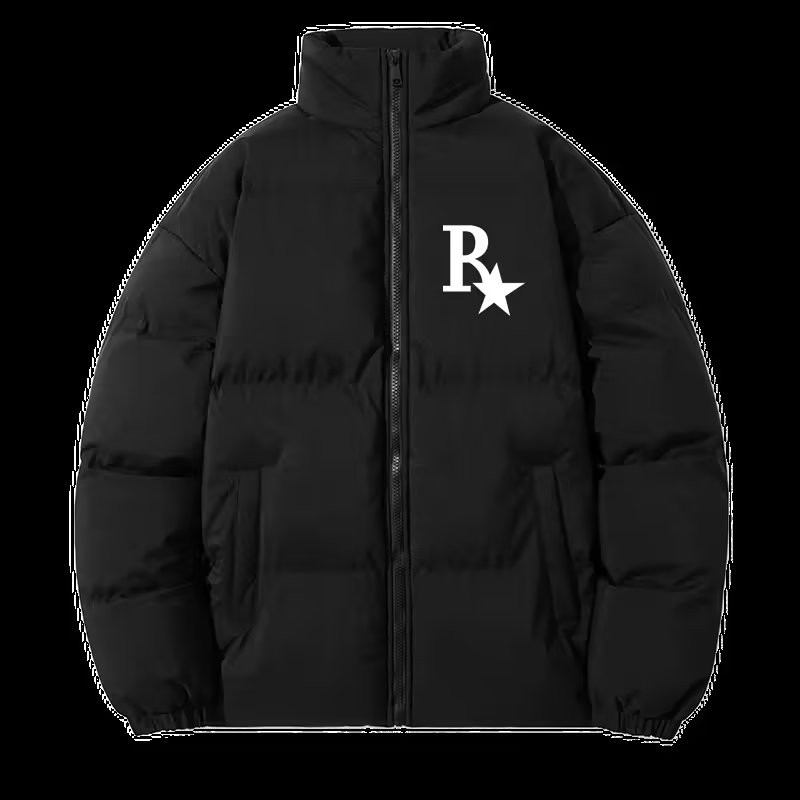 COD 2025P58. Item No. J7 Thickened Cotton Jacket Black Apricot Color M-5XL Size new23 MQ4M