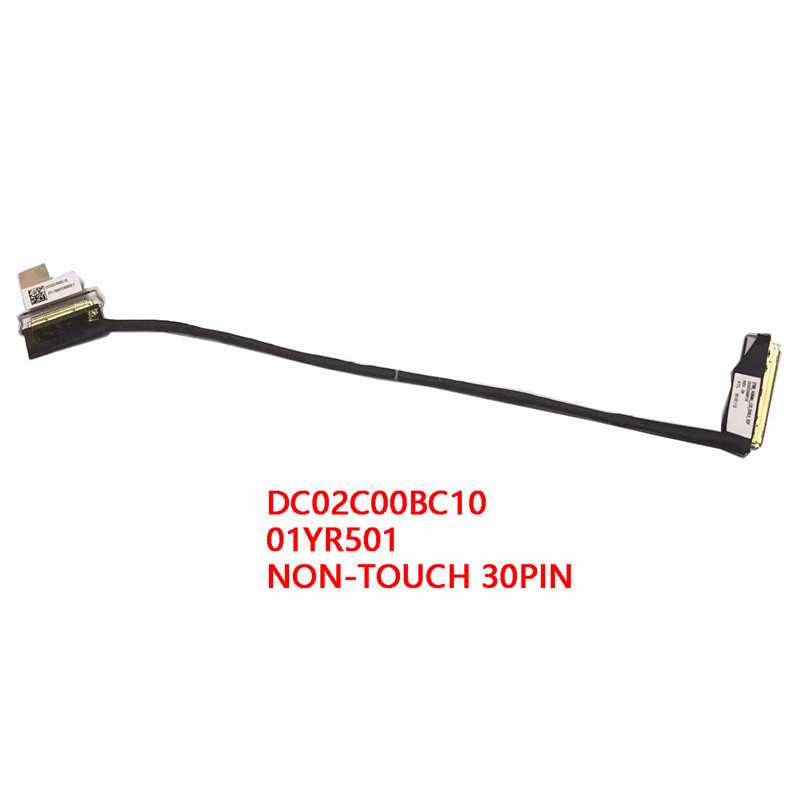 ใหม่แล็ปท็อปสาย LCD สําหรับ LENOVO ThinkPad T480 A485 ET480 DC02C00BC10 01YR501 NON-TOUCH 30PIN