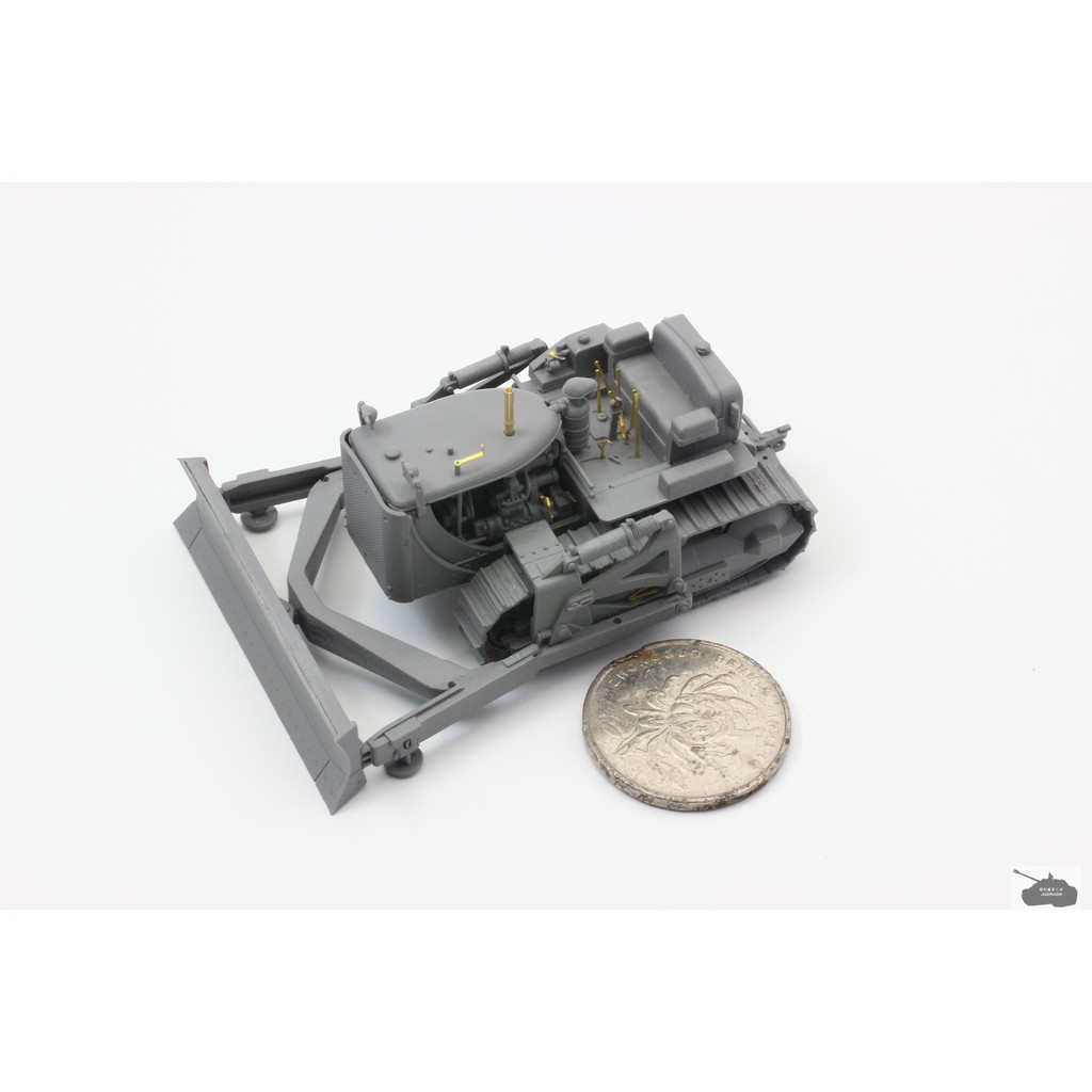 จัดส่งฟรีกว่า 200 สีส้ม G72-213 1/72 US Army D7 Bulldozer