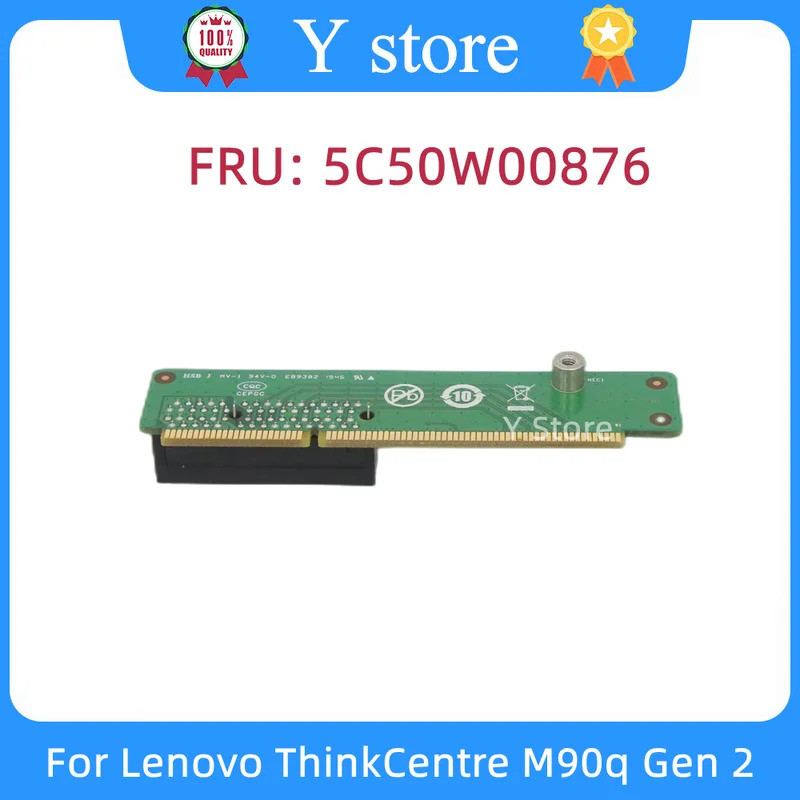 Y Store 5C50W00876 BLD Tiny6 Pclex4 Riser การ์ดสําหรับ Lenovo ThinkCentre M90q Gen 2 เดสก์ท็อป Think