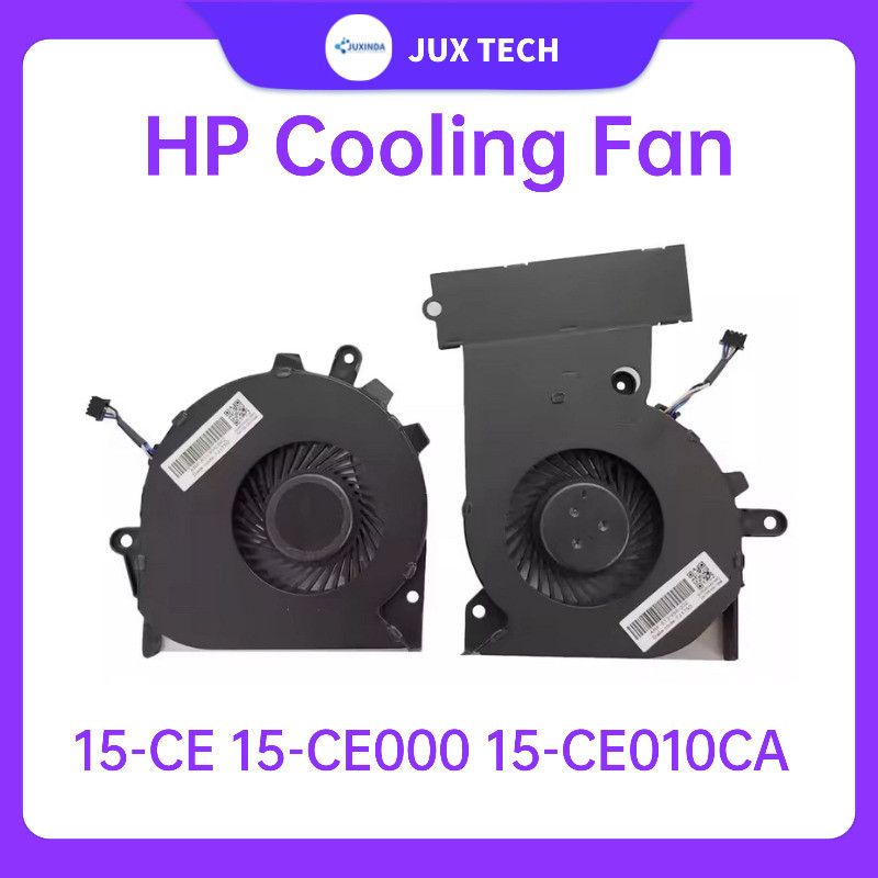 พัดลมระบายความร้อน CPU แล็ปท็อปสําหรับ HP OMEN 15-CE 15-DC 17-AN TPN-Q194 929456-001 NFB74A05H NS75B