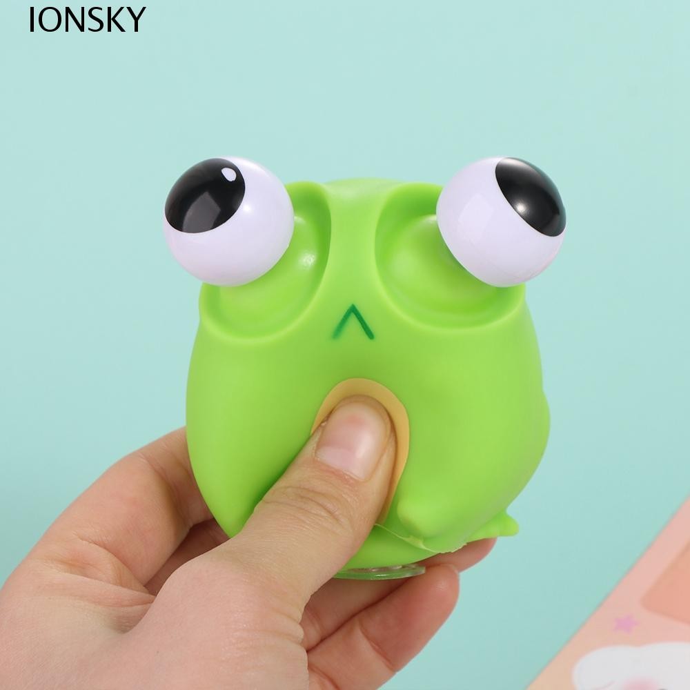 IONSKY Pop Eye Squeeze Sensory Toys, Soft Stretch Squeeze Rabbit Fidget Toys, Piggy Slow Rebound Dog