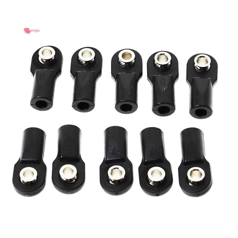 georg3310 ชิ้นพลาสติก Rod End Link Link Link Link Link Link Link Link Linkage Balls Joint Head สําหร