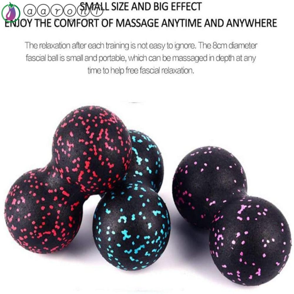 AARON1 Fascia Ball ฟิตเนสโยคะ Herapy Myofascial Physical Trigger Point สําหรับคอกล้ามเนื้อผ่อนคลายสํ