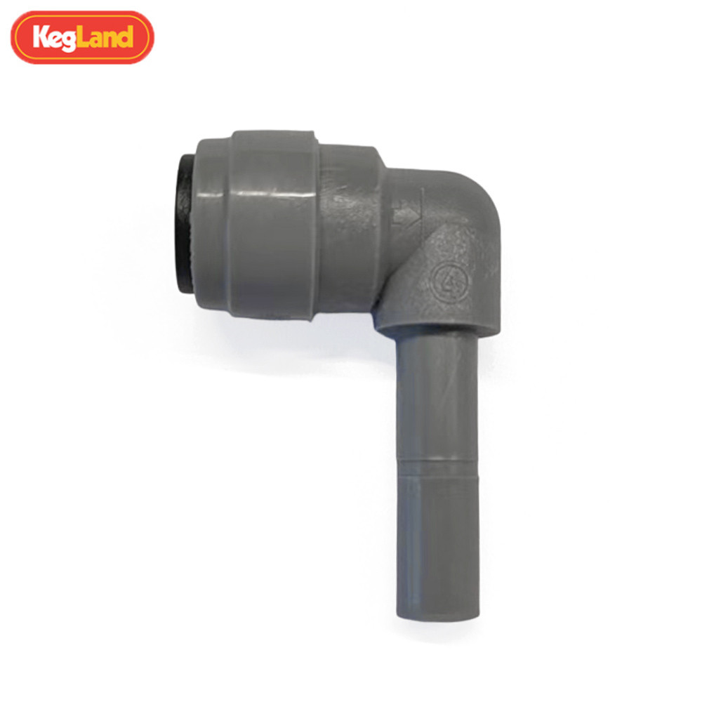 Kegland 2 ชิ้น Duotight - 8 มม. (5/16) หญิง X 8 มม. (5/16) ข้อศอกชายพลาสติก Quick Connect Joint