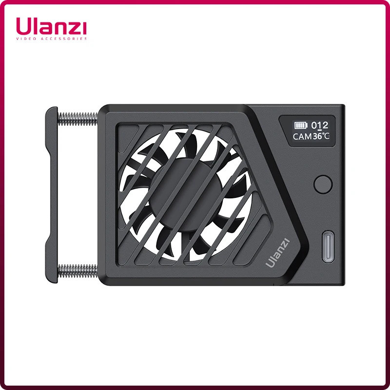 Ulanzi CA25 กล้องพัดลมระบายความร้อนหม้อน้ํา 4K ชุดบันทึกความร้อนอ่างล้างจานสําหรับ Sony ZV-E1 R6 Mar