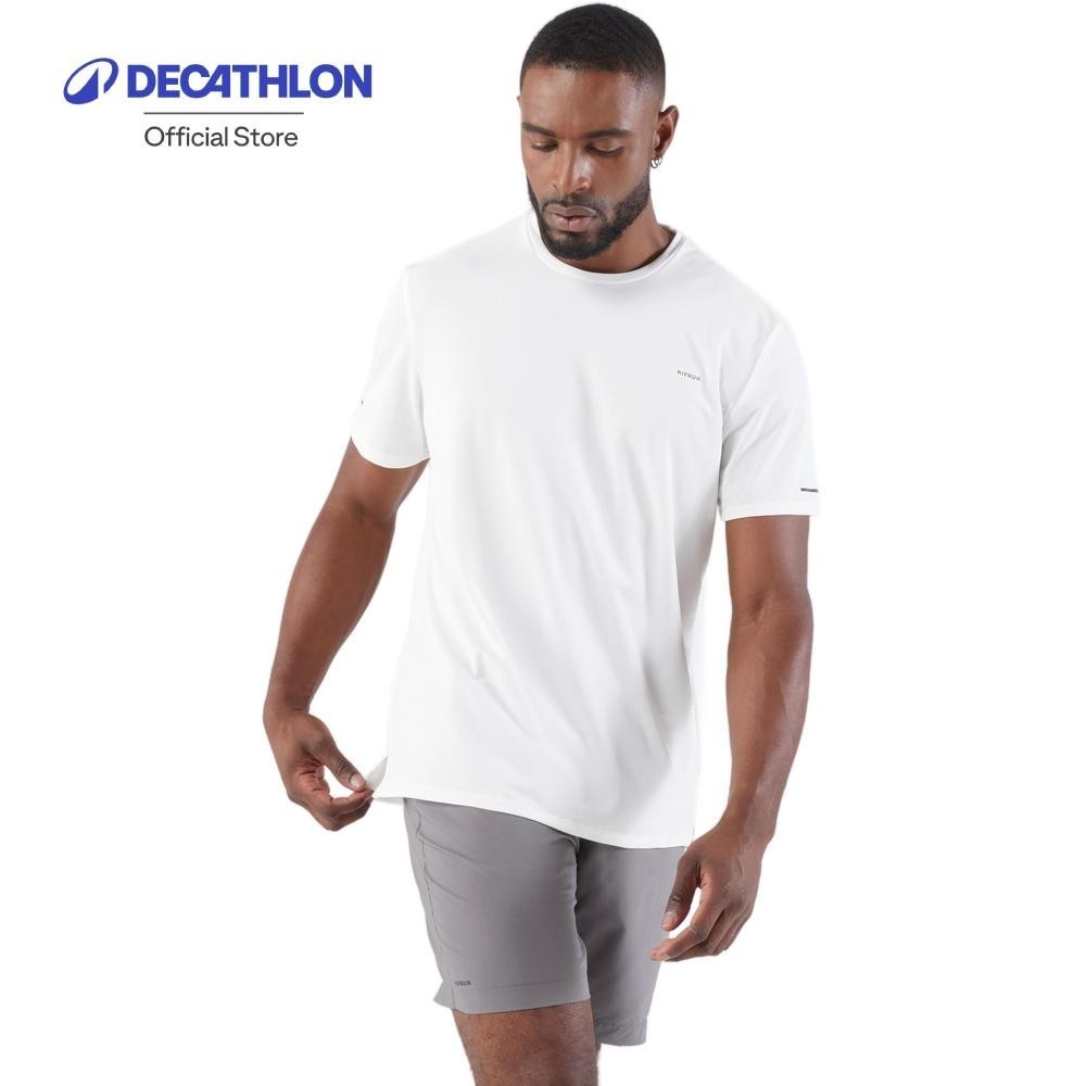 Decathlon Men'S Running Shorts-Kiprun Run กางเกงขาสั้นผู้ชายสำหรับใส่วิ่ง - Grey