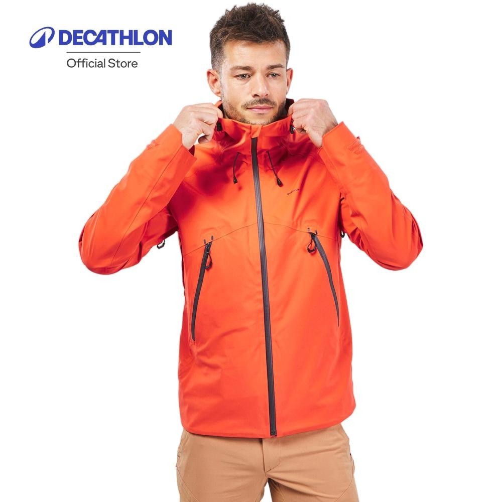 Decathlon Men'S Hiking Lightweight Waterproof Jacket เสื้อแจ็คเก็ตผู้ชายกันน้ำ น้ำหนักเบา ใส่เดิน ป่