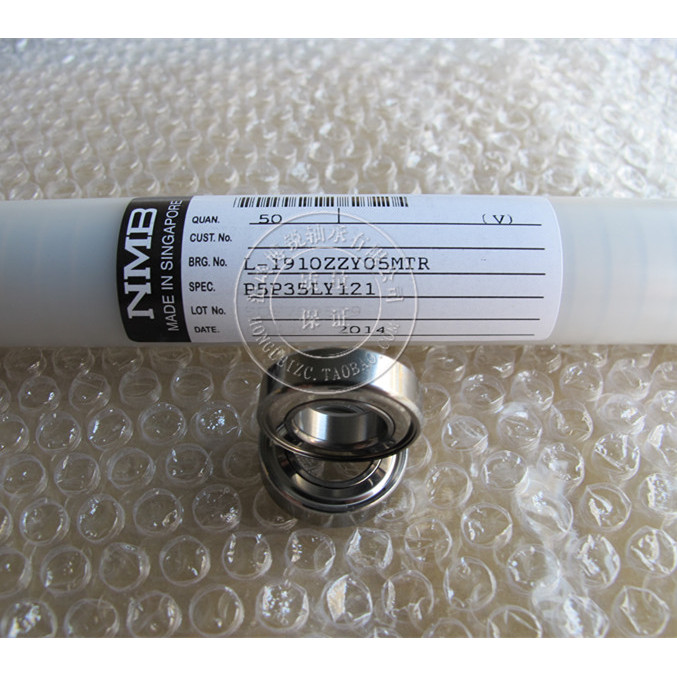 NMB นําเข้า Mini Deep Groove Ball Bearing/6800ZZ/L-1910ZZ/Tile อุปกรณ์เสริมแบริ่ง/10 * 19 * 5 มม.