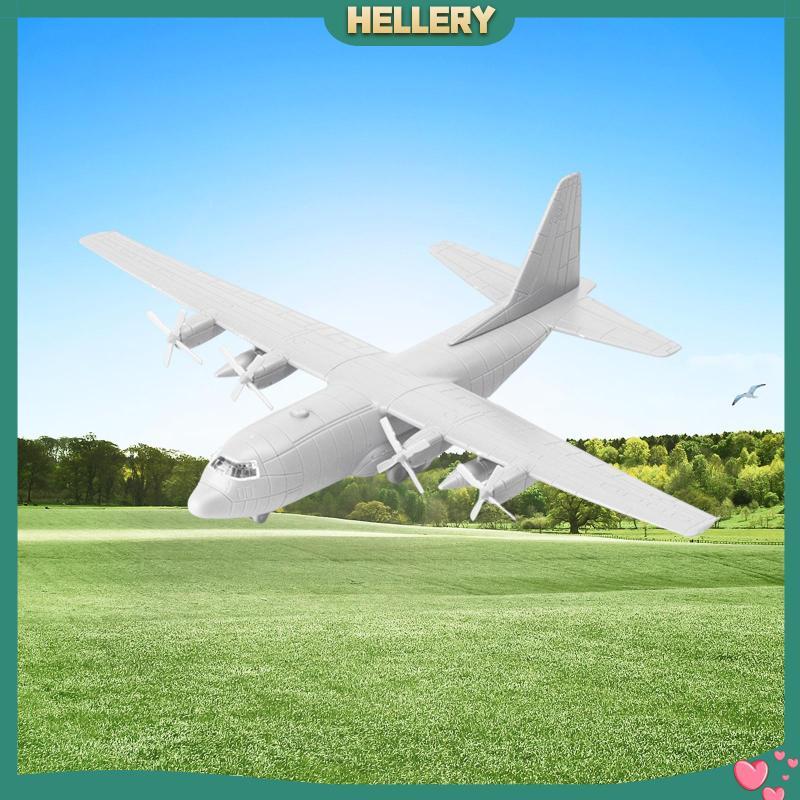 [HelleryTH] 1/144 Transport Plane Model Aircraft us C130 4D Airplane Model for Collection