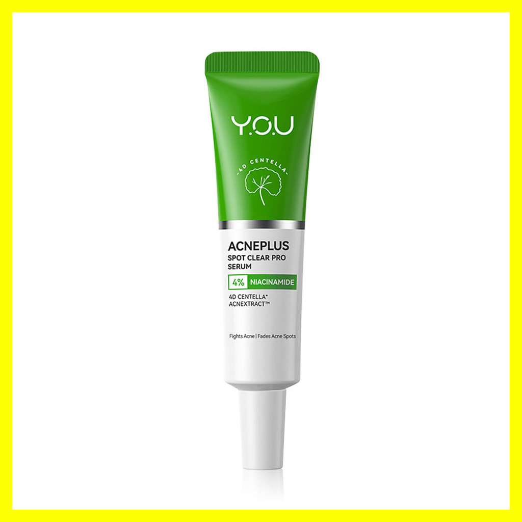 Y.O.U Acneplus Spot Clear Pro Serum 15g วาย.โอ.ยู บาล์มแต้มสิวใบบัวบก. — صورة 4