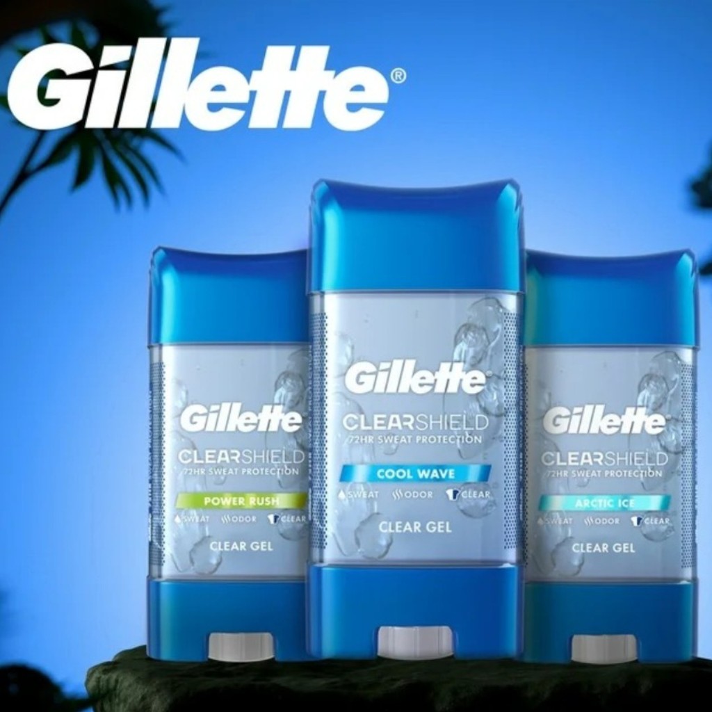 Gillette Clear Gel Men's Antiperspirant and Deodorant 107g.