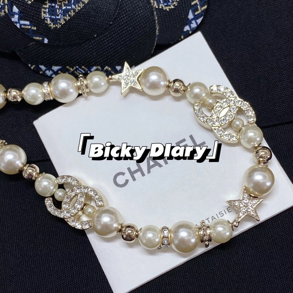 1: 1 Original Standard Real Shot 23a Star 3C สร้อยคอมุก/chocker