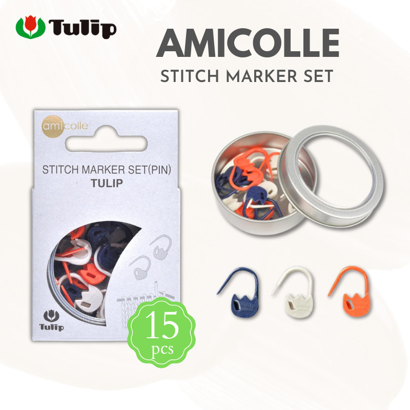 TULIP AMICOLLE Stitch Marker Set - Tulip AC-032