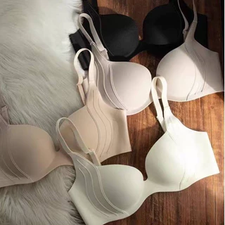 Lace & Bliss🌸Bra ชุดชั้นในไม่มีรอยต่อผู้หญิงหน้าอกเล็กรวบรวมไม่มีแหวนเหล็ก สวมใส่สบาย b05