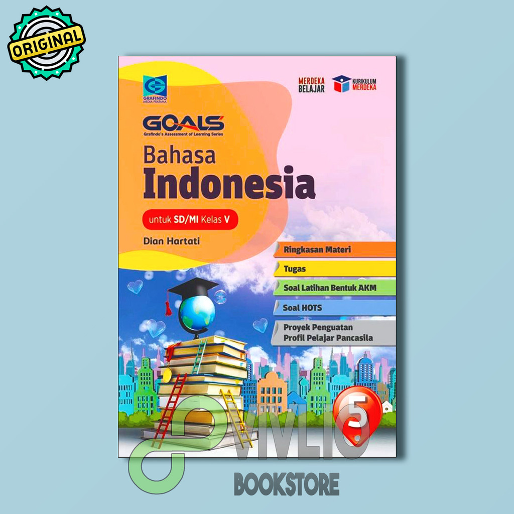 GOALS อินโดนีเซียสําหรับโรงเรียนประถมศึกษาเกรด V Gratindo