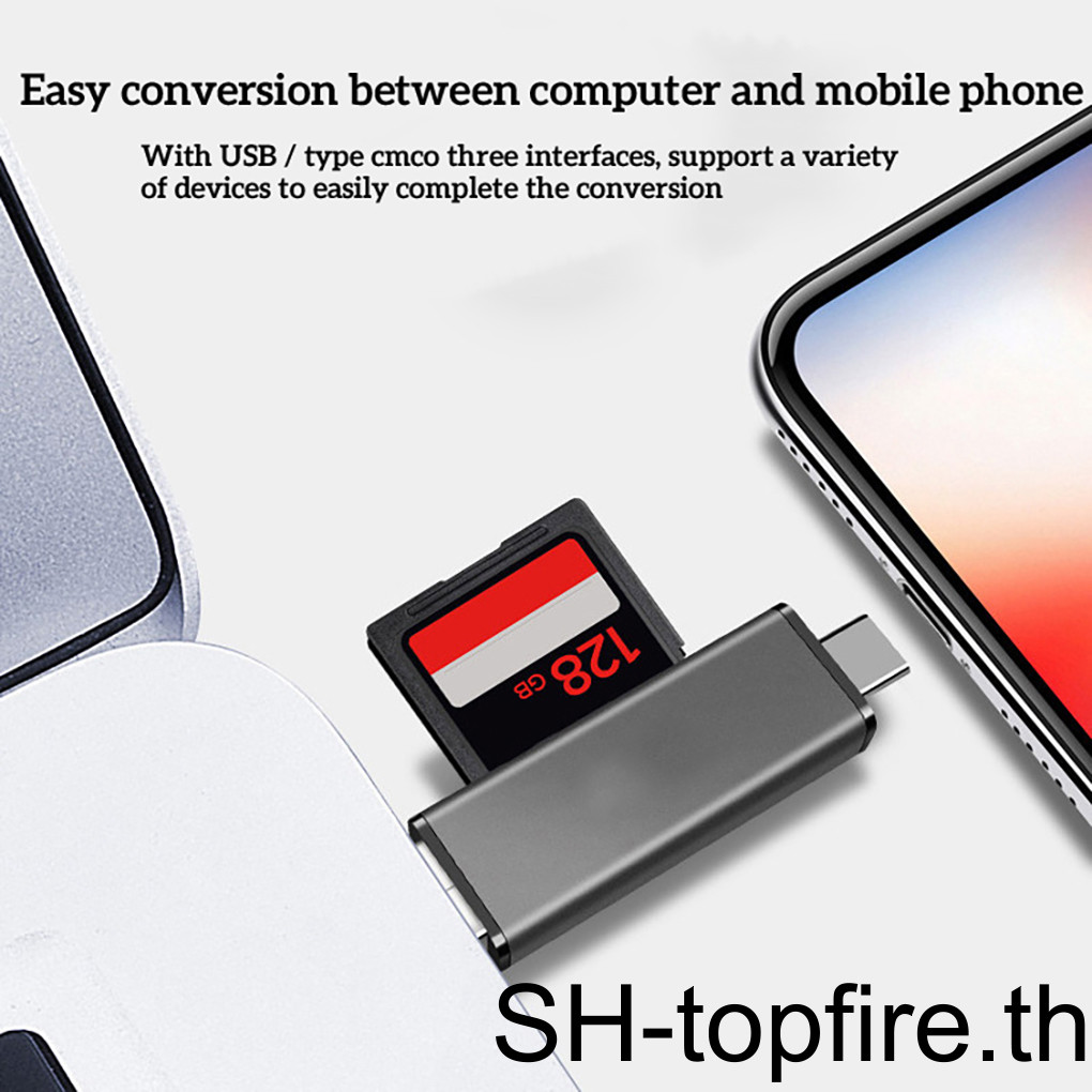 USB 3.0 Multi-Card Reader พร้อม Reader การ์ดหน่วยความจําโทรศัพท์ High SIM Storage Mobile Card Pin