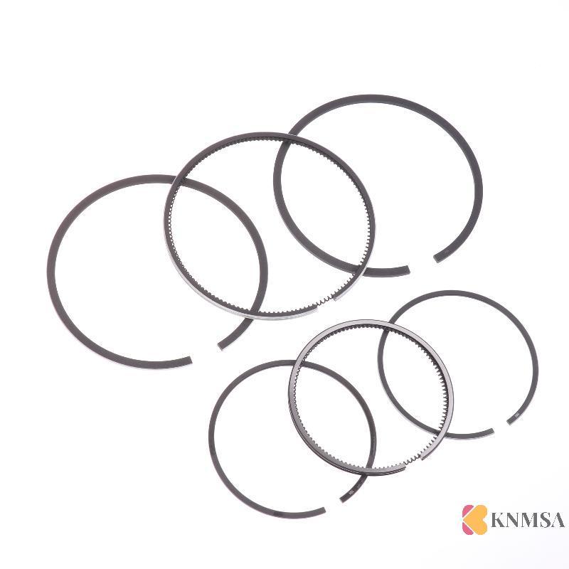KNMSA] 3 ชิ้น/คอมพิวเตอร์แหวนลูกสูบ Fit กระบอกเดียวเครื่องยนต์ดีเซล 168F 170F 173F 178F 186F 188F 19