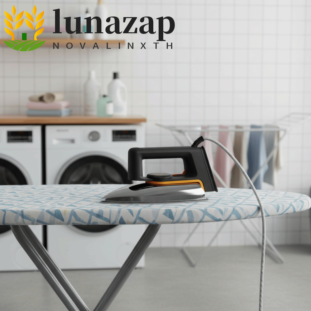 LUNAZAP เตารีดไฟฟ้าแบบกด,ประเภทกดProfessional Retroไฟฟ้าแห้งเหล็ก,ในครัวเรือนUE/US/UKPlug 5 เกียร์ปรับNon-Stickรีดผ้า|ห้องซักรีด
