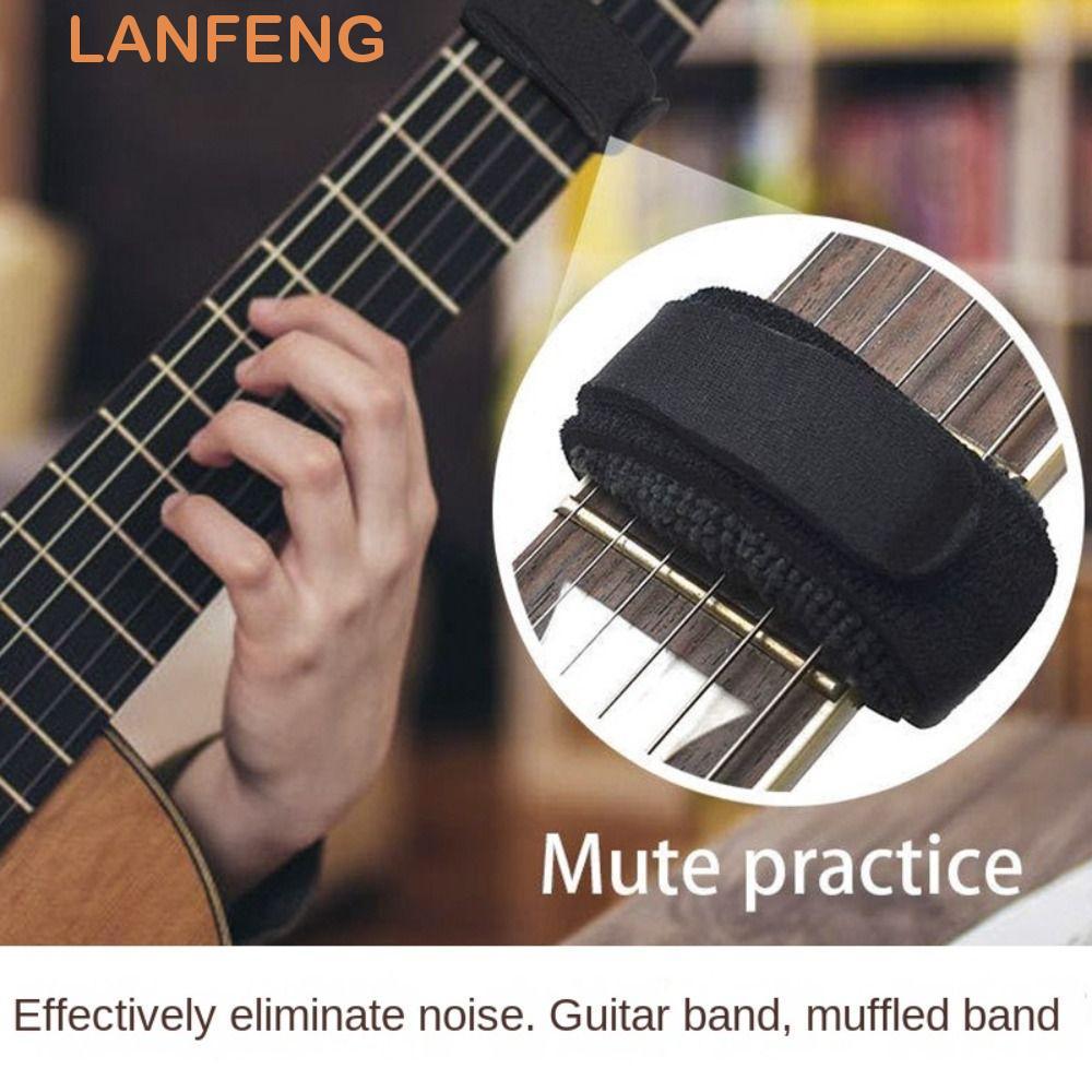 CAHaseng Fret Wrap, Plush Guard String ติดตั้งง่ายกีตาร์ Soundproofing เทป, กีตาร์ Fret Wrap เสือดาว