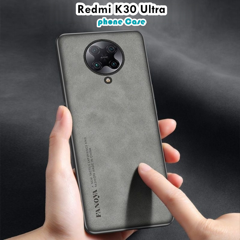 ผลิตภัณฑ์ใหม่สําหรับ Redmi K30 Ultra Case ซิลิโคนทนคราบ Full Case Classic สีทึบเคสโทรศัพท์ธุรกิจสไตล