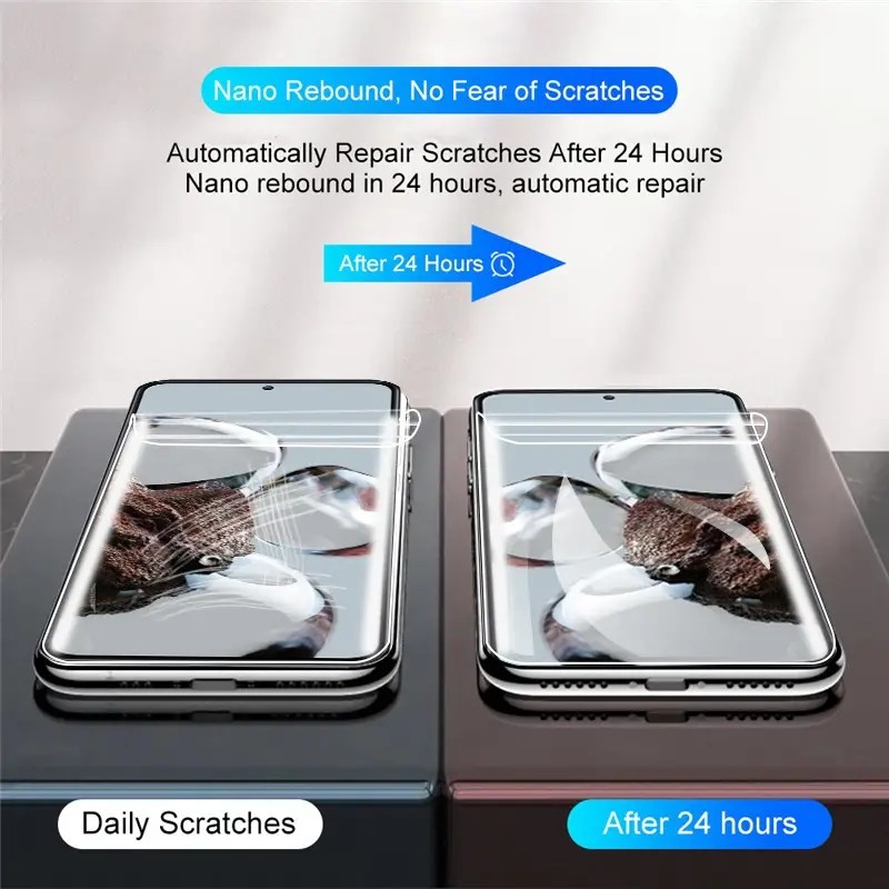 กาวที่มองไม่เห็น Anti Scratch Water Coagulation Film สําหรับ Vivo IQOO Z8 Z7 Z8x Z7x Pro จีน