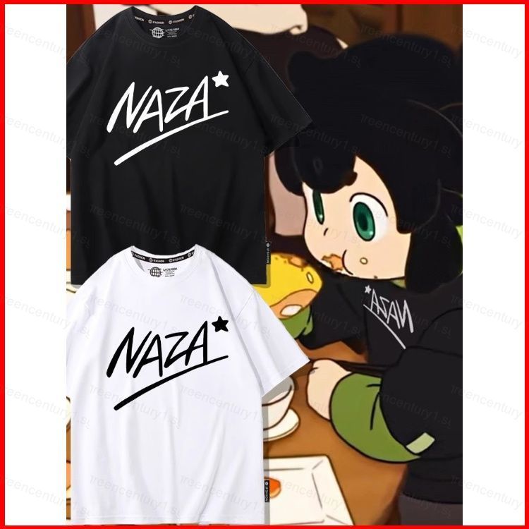 เสื้อยืดคอสเพลย์ LUOXIAOHEI NAZA แขนสั้น สไตล์อะนิเมะ สำหรับฤดูร้อน