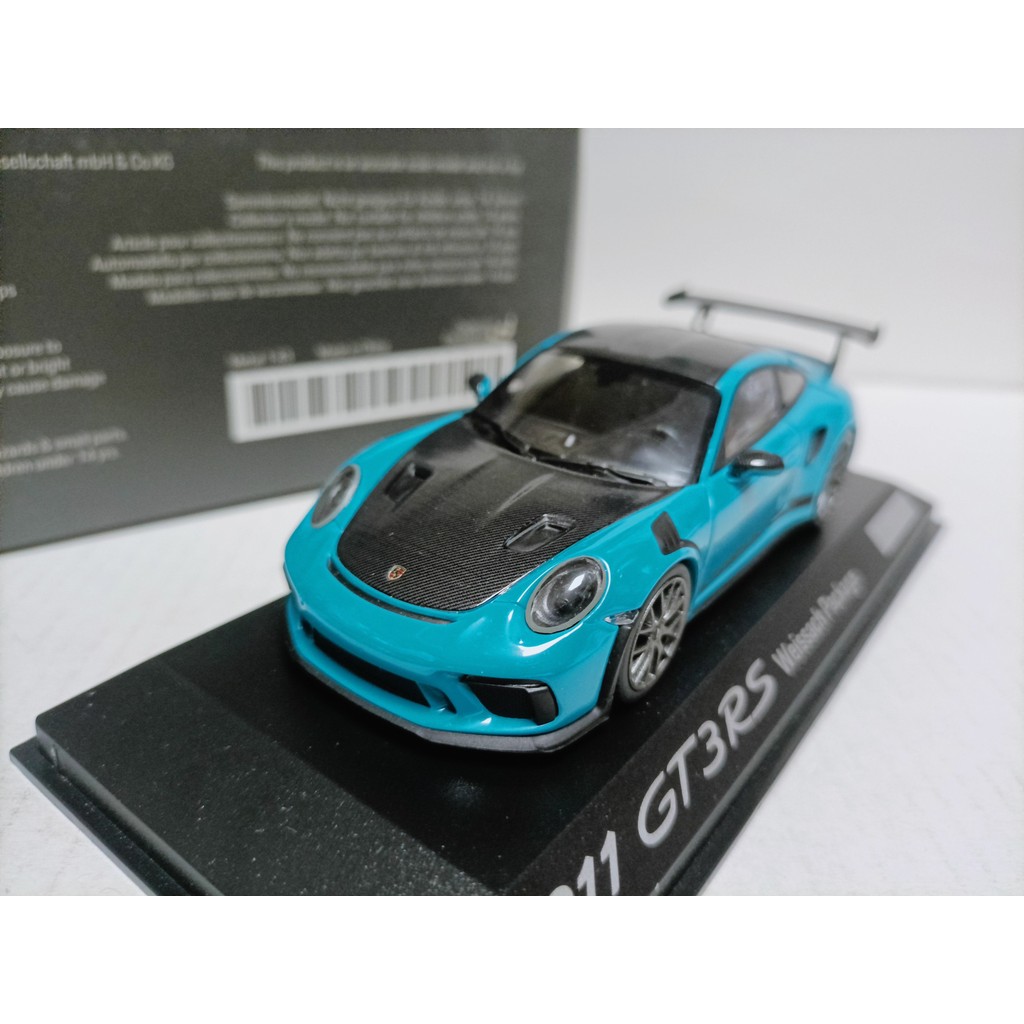 Mini Cut 1 43 Original Factory Porsche Sports Car Model 911 GT3 RS Weissach Package