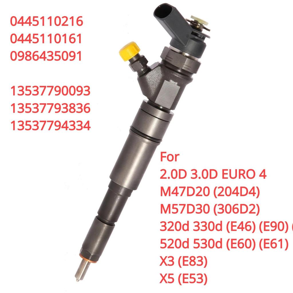 0445110216 13537793836 7790093 7794334 ใหม่ดีเซลหัวฉีดน้ํามันเชื้อเพลิงหัวฉีดสําหรับ BMW 320d 330d E