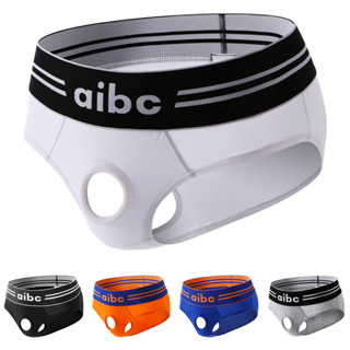 ⭐  การลดราคาครั้งใหญ่⭐ Mens ชุดชั้นในผ้าฝ้ายเซ็กซี่ด้านหน้าเ…