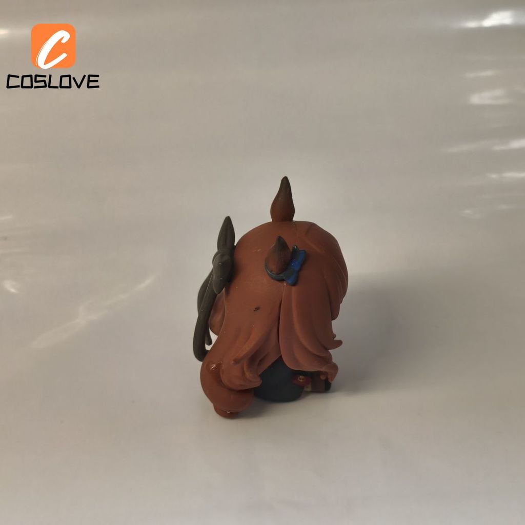 อะนิเมะเกม Umamusume Pretty Derby Maruzensky ตุ๊กตาการกระทําขนาดเล็กของขวัญวันเกิดน่ารักตกแต่งโต๊ะจี