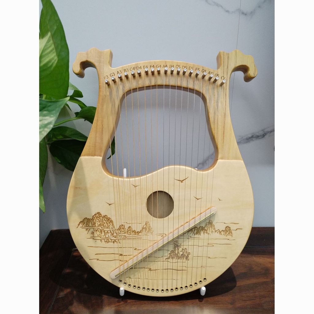 Lyre Harp Beginner String lyre Easy Learn Small lyre lyre เครื่องดนตรีราคาถูก zy251024