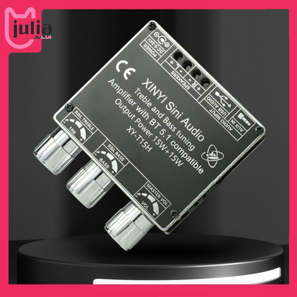 [Julia1.th] XY-T15H Audio Digital Power Amplifier Board Bluetooth-Compatible 5.1 APP Control สําหรับ