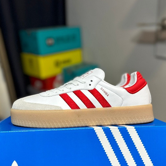 รองเท้ากระดานแพลตฟอร์ม Samba 2.0 XLG Leisure sport ID0440