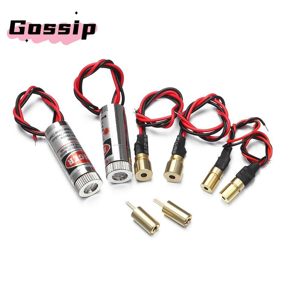 GOSSIP Cross Laser Diode Head 650nm 5mW Industrial Class Module Head Laser