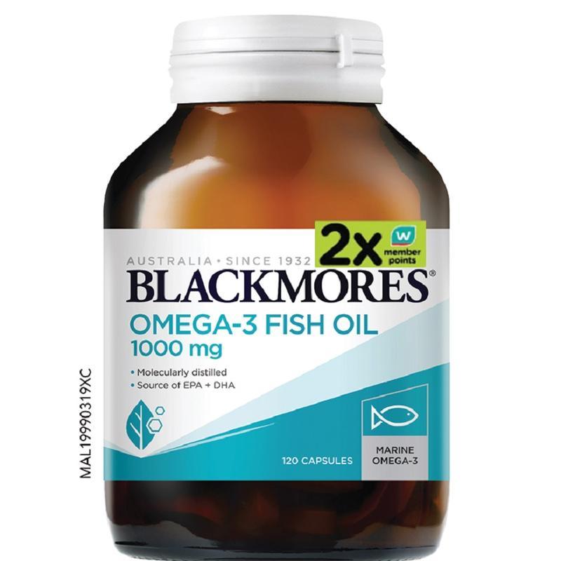 BLACKMORES Omega-3 Fish Oil 1000มก. 120ส