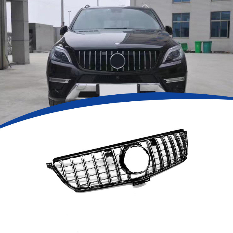 เหมาะสําหรับ 2013-2015 ML Mercedes-Benz W166 Mesh GT เปลี่ยนรถเดิม