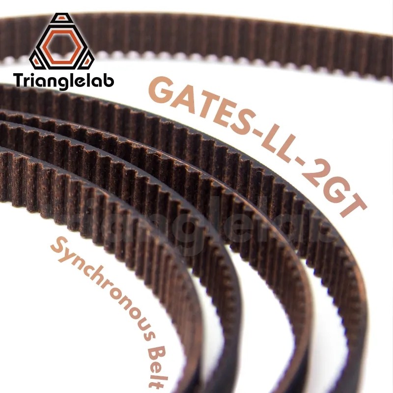 R trianglelab Gates 2GT belt synchronous belt Timing belt Width 6MM 9MM GT2 resistant  for Ender3 cr