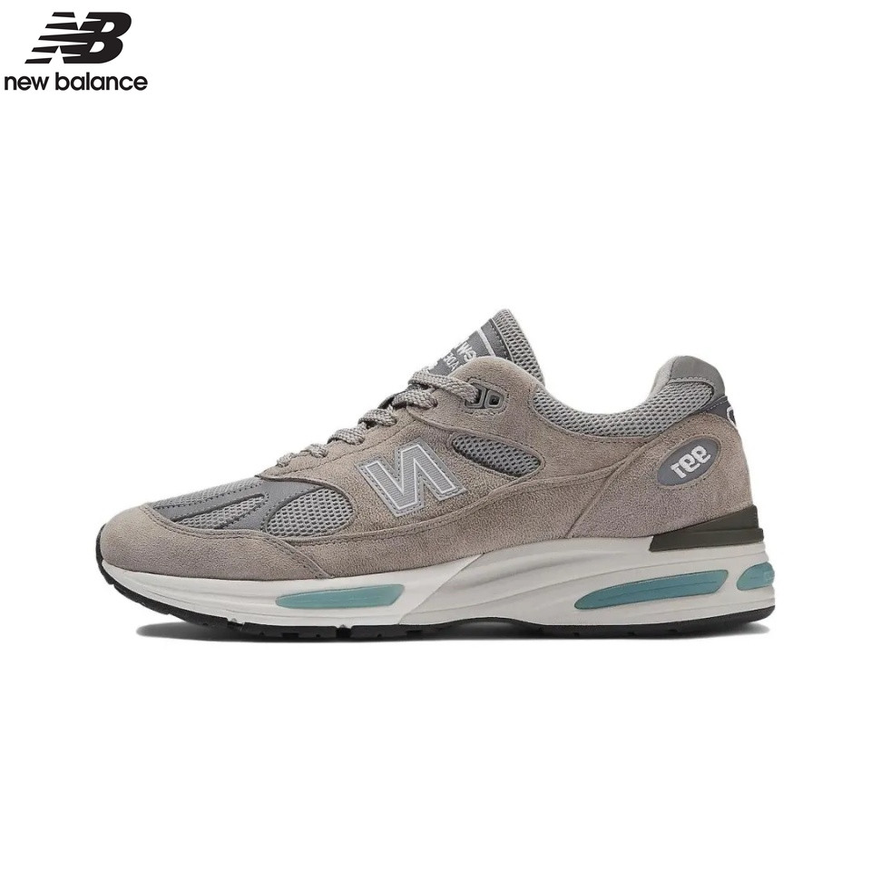 ของแท้ 100% New Balance NB 991 V2 U991GL2 รองเท้าผ้าใบสำหรับผู้ชาย และผู้หญิง