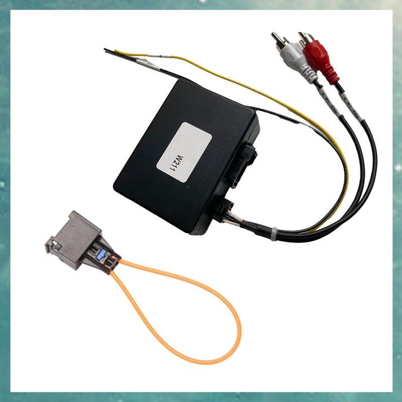 T QLI Fiber Decoder กล่องมากที่สุด Autoradio สําหรับ E SL S Series W219 W211 W171 2003  2007