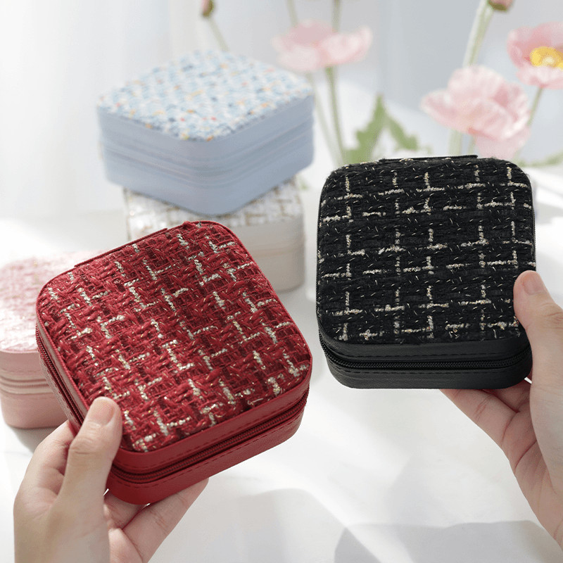 CORNER กระเป๋าเครื่องสําอาง ไนล่อน ความจุขนาดใหญ่ สําหรับเครื่องสําอาง และครีมทาผิว พกพาสะดวก - รูปที่ 4