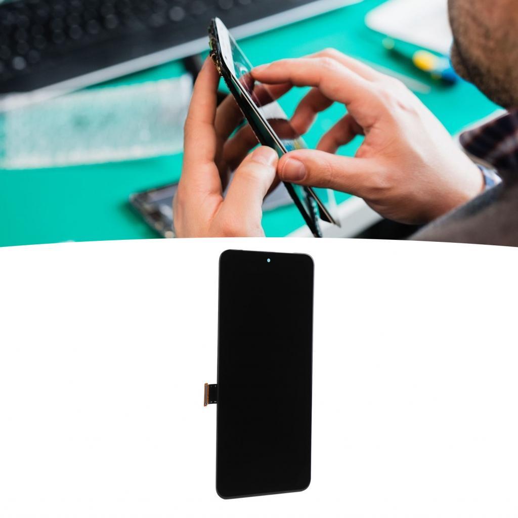 Owuhddnh เปลี่ยนหน้าจอสําหรับ Pixel 8 Pro GC3VE G1MNW จอแสดงผล Touch Digitizer Assembly กรอบสีสูง