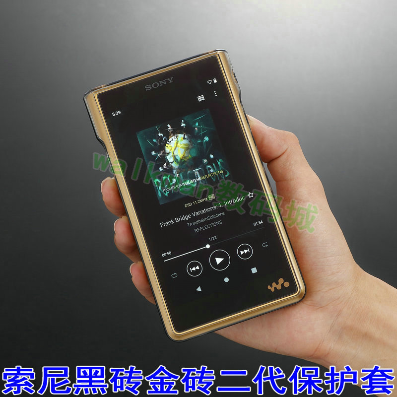 เหมาะสําหรับ Sony Black Brick Gold Brick รุ่นที่สองเคสป้องกัน Sony WM1AM2 WM1ZM2 เคสป้องกัน