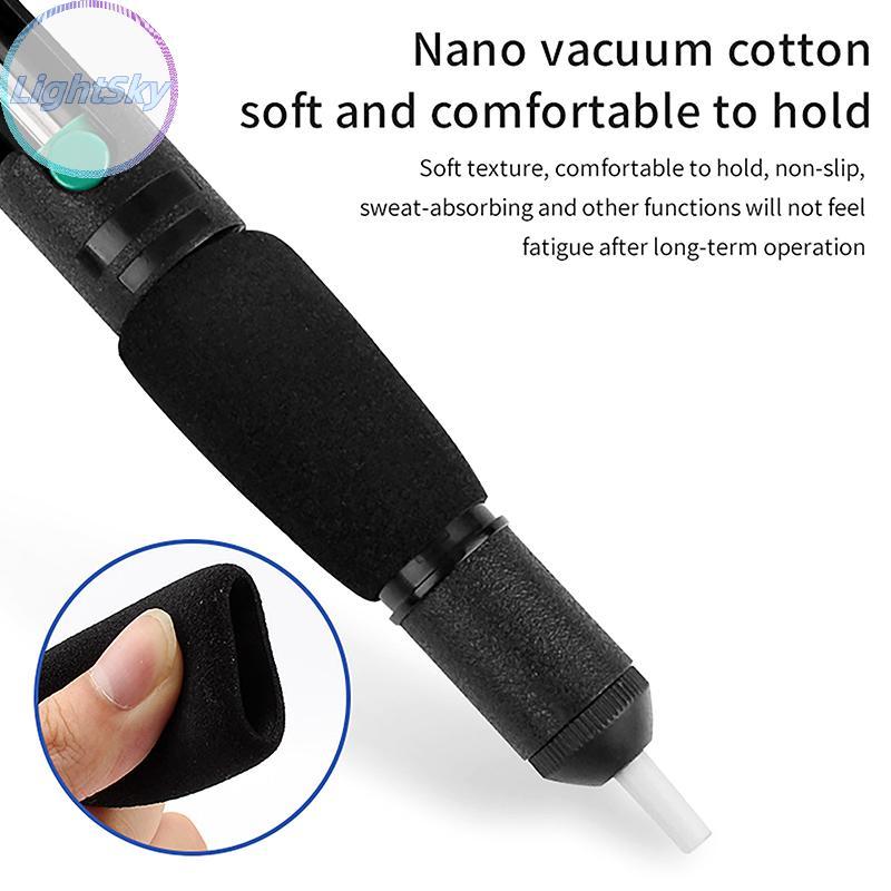 LightSky DP-366D Dual-แหวนลื่นSolder Suckerที่มีประสิทธิภาพSolderปั๊มSoldering Suckerปากกามือเครื่อง