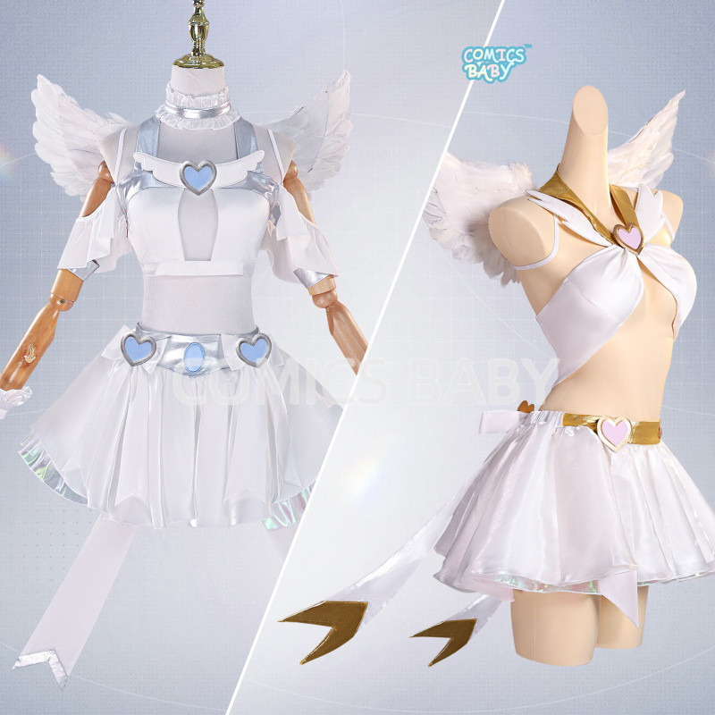 Panty & Stocking with Garterbelt Stocking·Anarchy Cosplay Costume ชุดคอสเพลย์ ชุดฮาโลวีน game Hallow